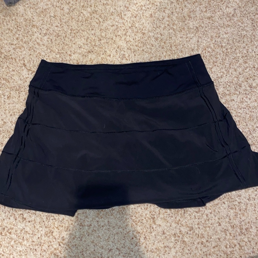 LULULEMON pace rival mid rise skirt